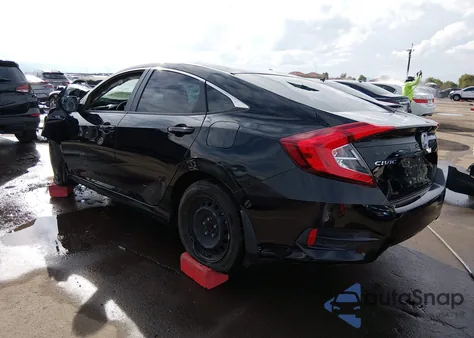 2020 Honda Civic Lx из США, поврежденный, VIN 19XFC2F63LE022868